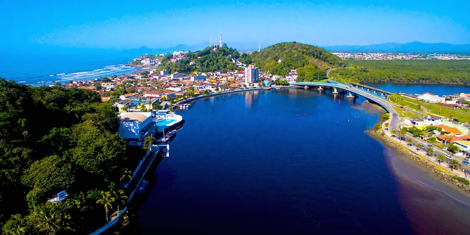 Itanhaém — rio, mar e cidade